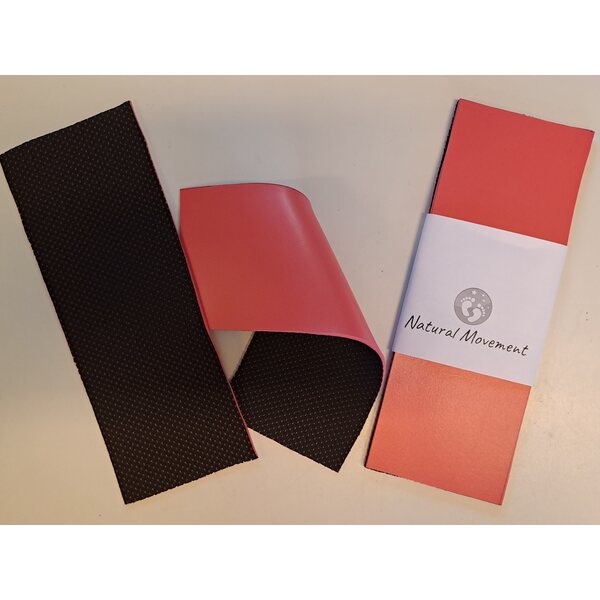 Coated Poron® material for insoles