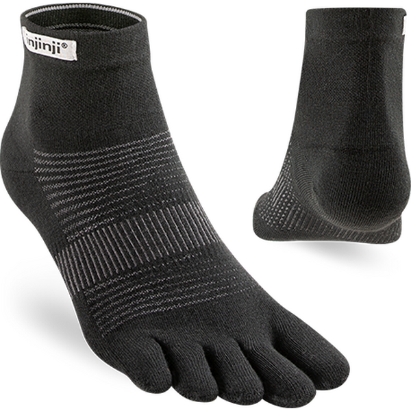 ToeToe Sport Running Socks Under Ankle - Black — footworksrunning