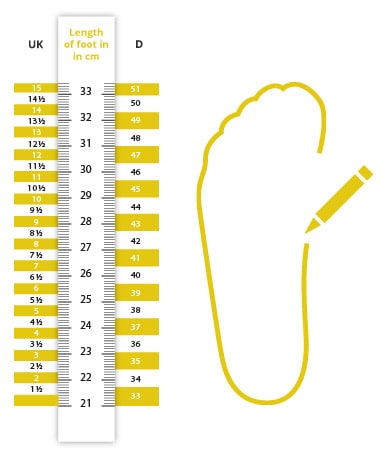 Choosing the right Joe Nimble shoe size | Natural Movement English